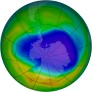 Antarctic Ozone 2008-10-15